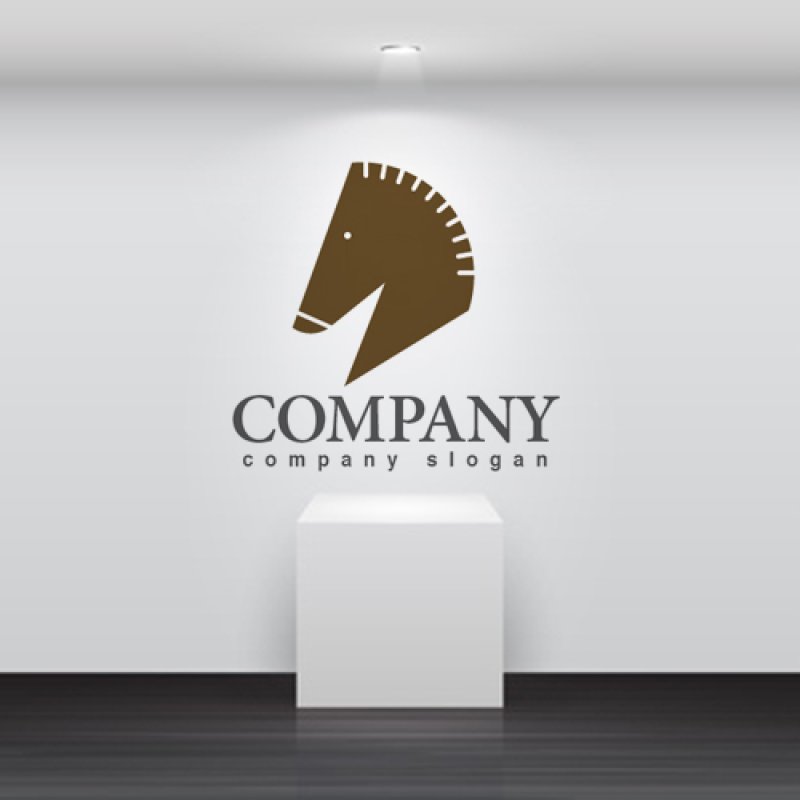 画像2: 馬・駒・ロゴ・マークデザイン407 (2)