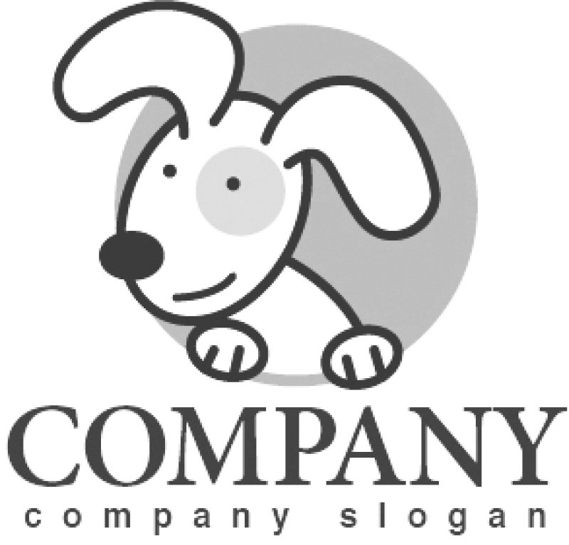 画像4: 犬・輪・ペット・ロゴ・マークデザイン412 (4)