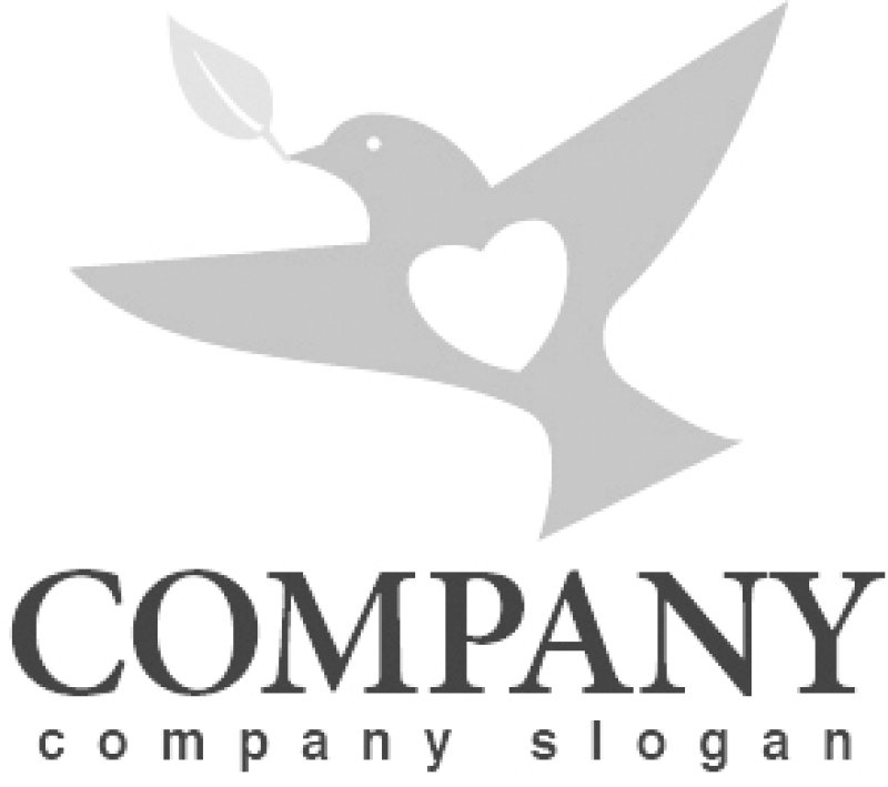 画像4: 鳥・葉・ハート・ロゴ・マークデザイン413 (4)