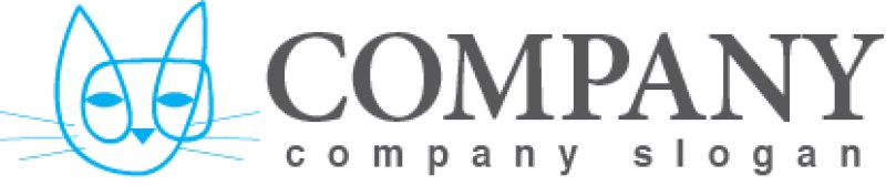 画像5: 猫・線・動物・ロゴ・マークデザイン416 (5)