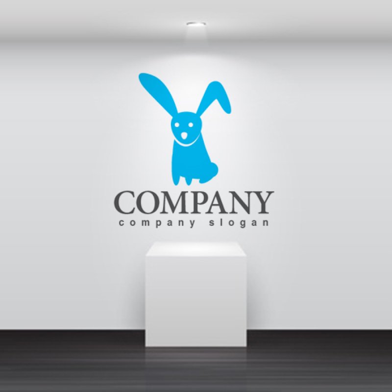 画像2: うさぎ・耳・動物・ロゴ・マークデザイン418 (2)
