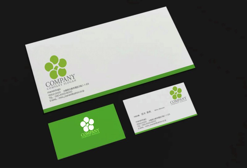 画像2: とり・花・鳩・ロゴ・マークデザイン423 (2)