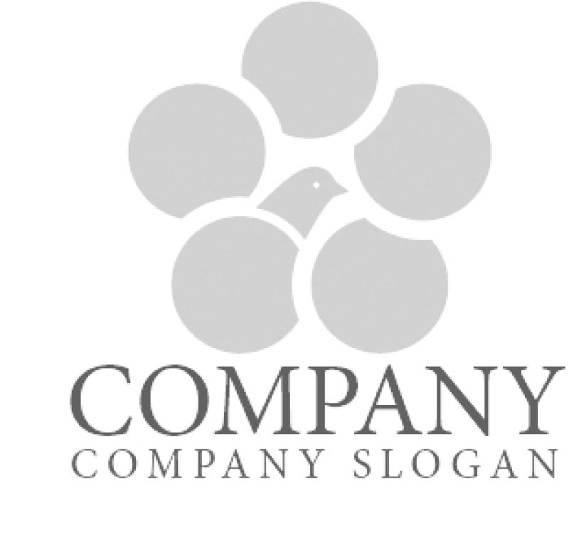 画像6: とり・花・鳩・ロゴ・マークデザイン423 (6)