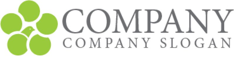 画像7: とり・花・鳩・ロゴ・マークデザイン423 (7)