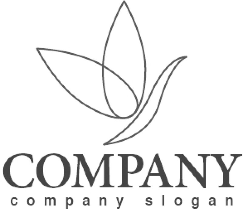 画像5: 鳥・曲線・ロゴ・マークデザイン426 (5)