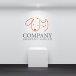 画像3: 犬・猫・動物病院・ロゴ・マークデザイン432 (3)