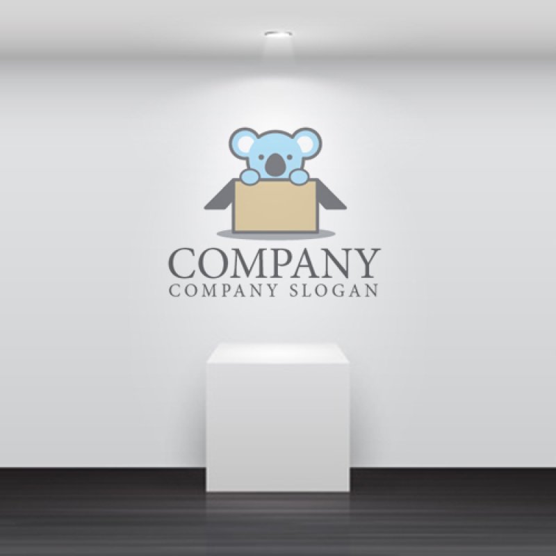 画像4: コアラ・箱・ロゴ・マークデザイン438 (4)