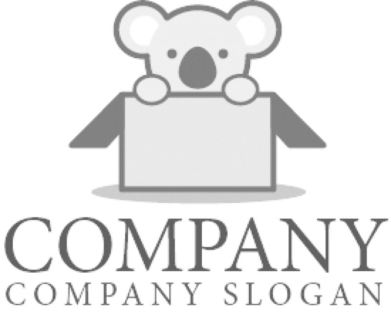 画像5: コアラ・箱・ロゴ・マークデザイン438 (5)