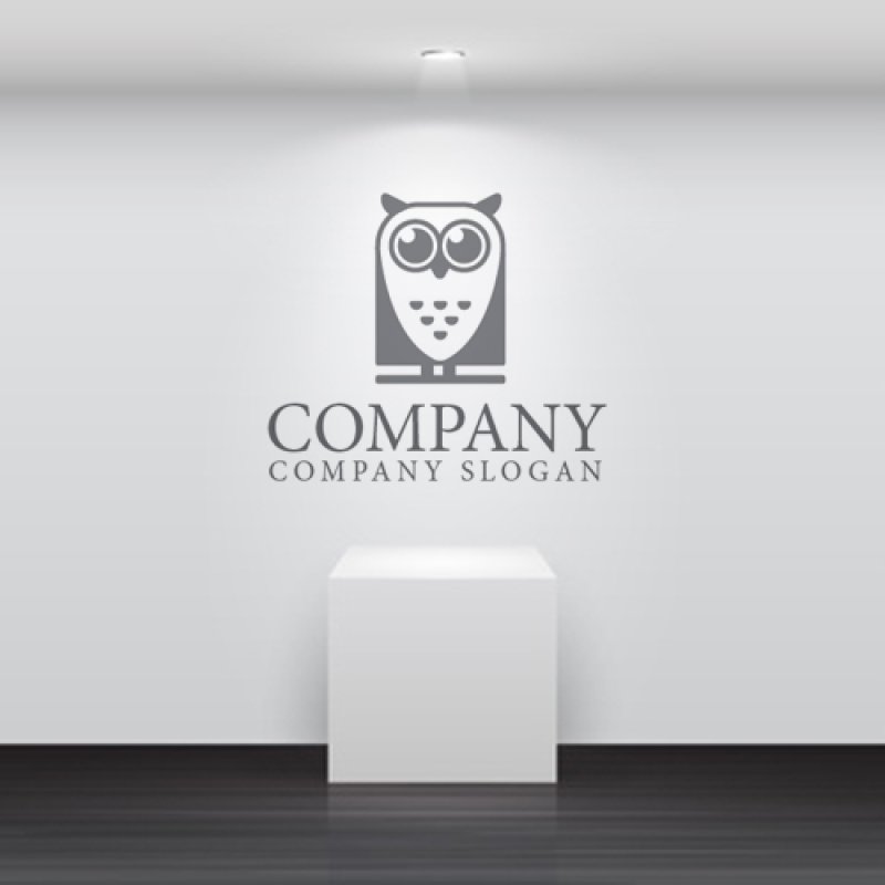 画像4: フクロウ・鳥・ロゴ・マークデザイン439 (4)