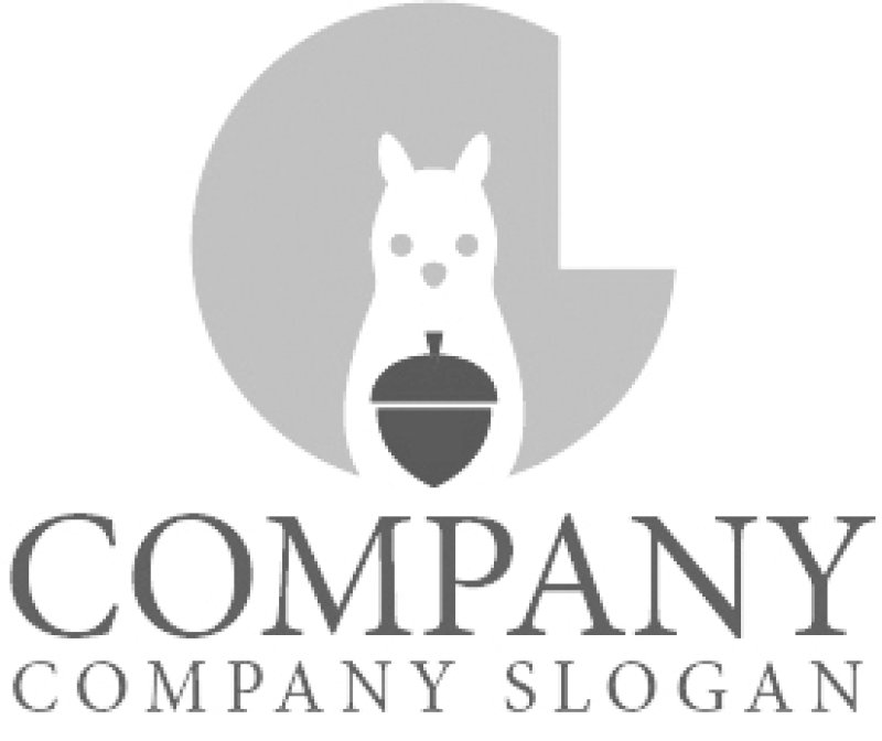 画像5: りす・ドングリ・G・ロゴ・マークデザイン446 (5)