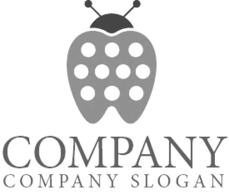 画像5: テントウムシ・虫・歯・ロゴ・マークデザイン454 (5)