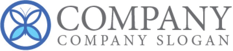 画像6: 蝶・輪・ロゴ・マークデザイン457 (6)