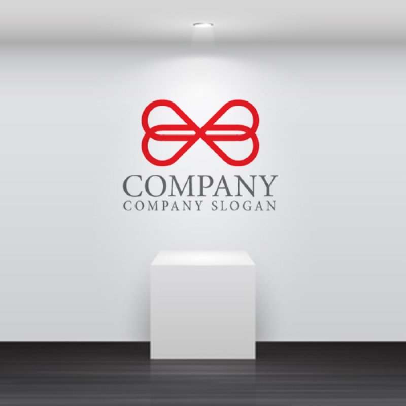 画像4: 蝶・無限・ハート・ロゴ・マークデザイン464 (4)