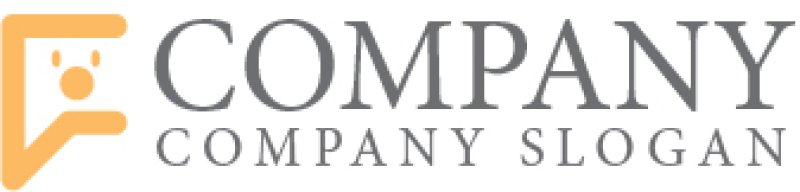 画像6: 犬・F・アルファベット・ロゴ・マークデザイン465 (6)