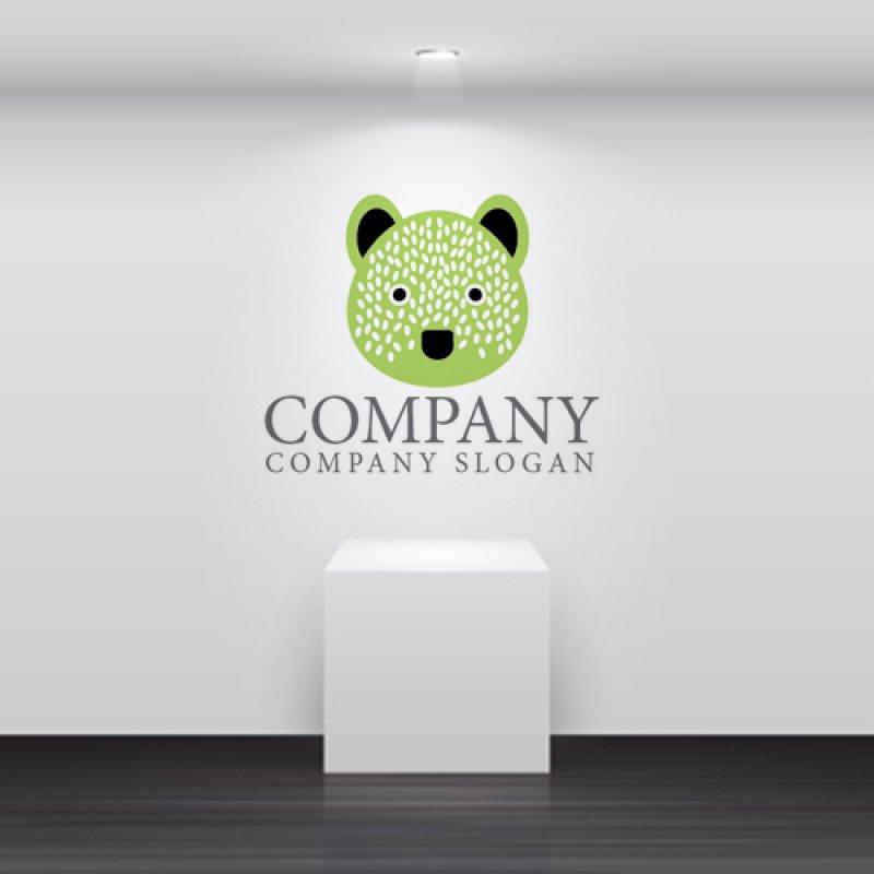 画像5: クマ・豹・動物・ロゴ・マークデザイン479 (5)