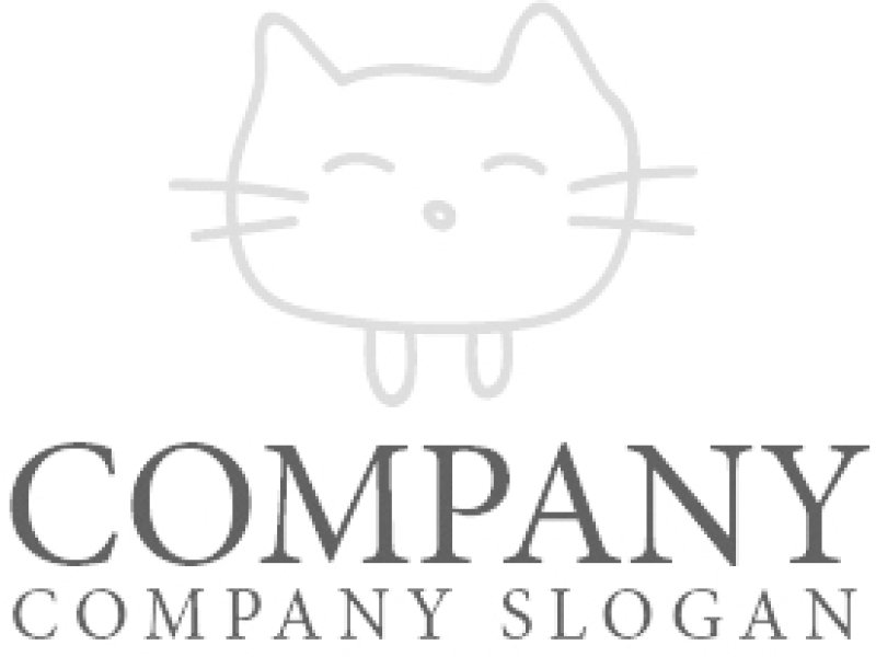 画像6: 猫・動物・顔・ロゴ・マークデザイン481 (6)