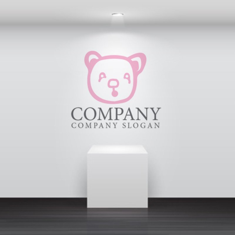 画像5: 犬・クマ・顔・ロゴ・マークデザイン487 (5)