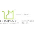 画像10: 猫・動物・ロゴ・マークデザイン493