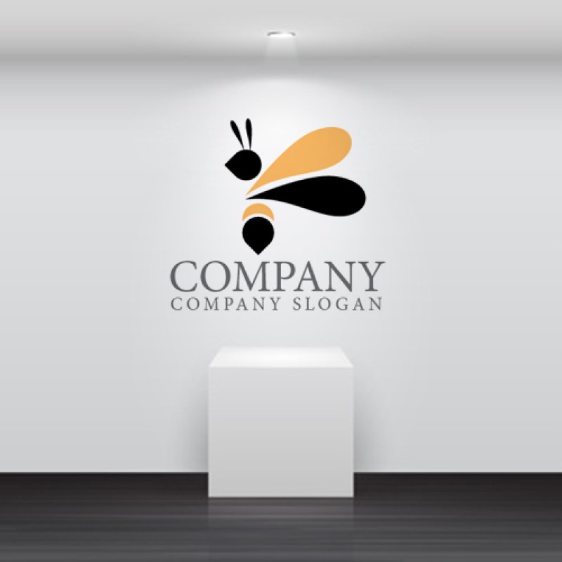 画像5: ハチ・虫・ロゴ・マークデザイン497 (5)