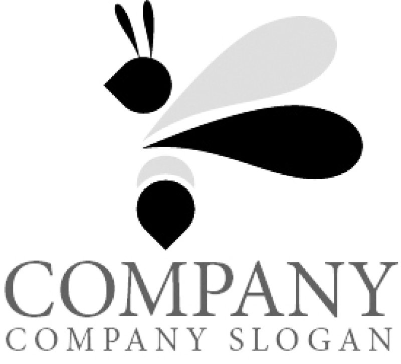 画像6: ハチ・虫・ロゴ・マークデザイン497 (6)