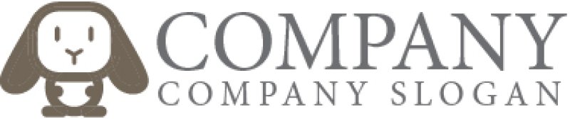 画像7: うさぎ・耳・ロゴ・マークデザイン499 (7)