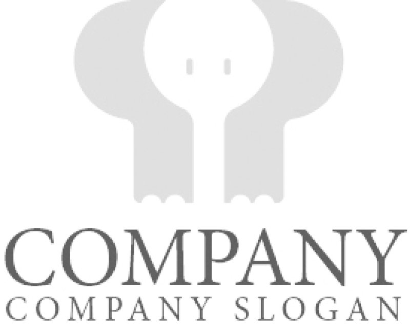 画像6: 象・P・アルファベット・ロゴ・マークデザイン500 (6)