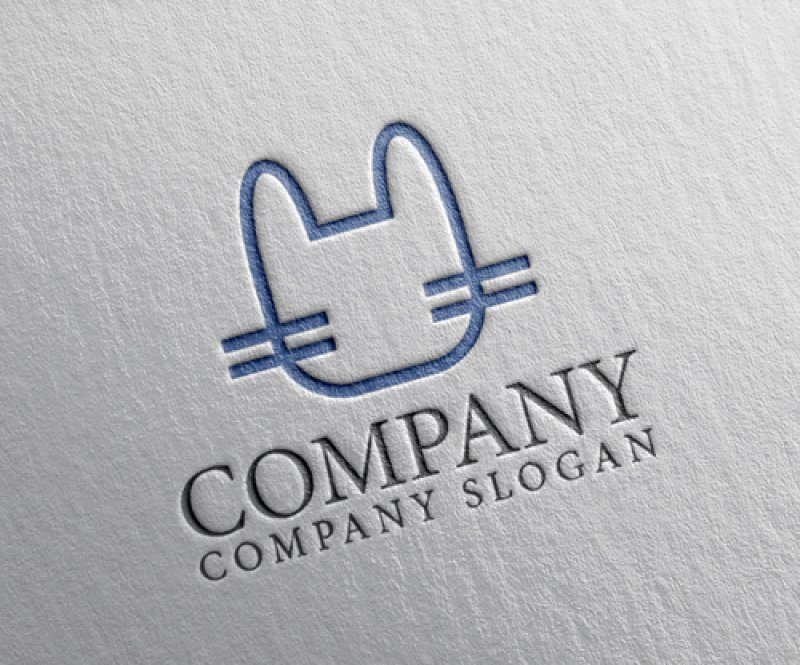 画像2: 猫・髭・ロゴ・マークデザイン511 (2)