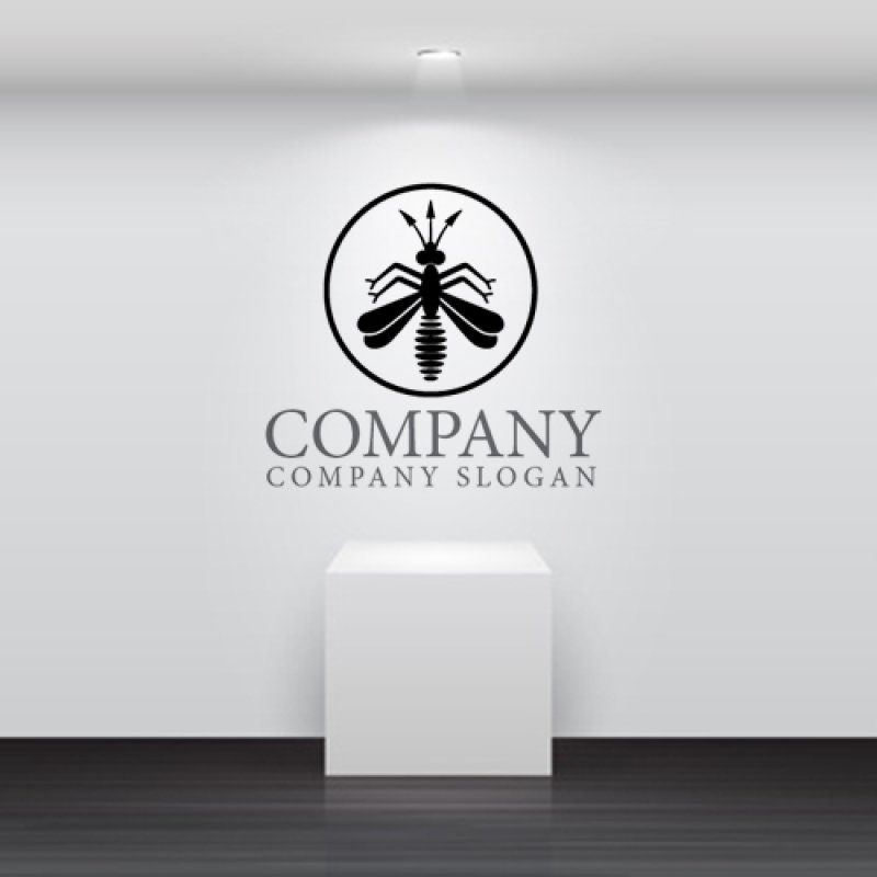 画像5: 虫・翼・輪・蜂・ロゴ・マークデザイン512 (5)