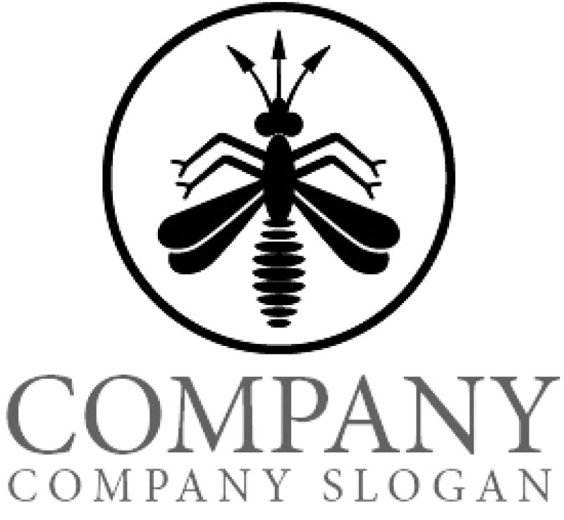 画像6: 虫・翼・輪・蜂・ロゴ・マークデザイン512 (6)