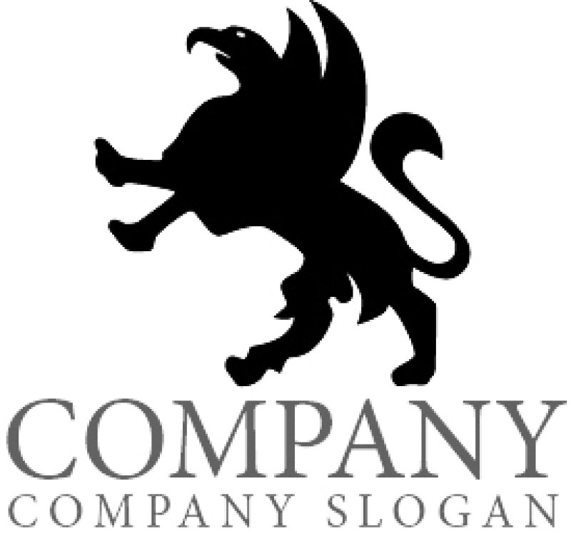 画像6: 獅子・翼・鷲・ロゴ・マークデザイン514 (6)