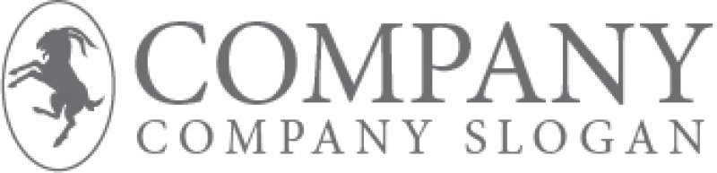 画像7: 山羊・楕円・角・ロゴ・マークデザイン516 (7)