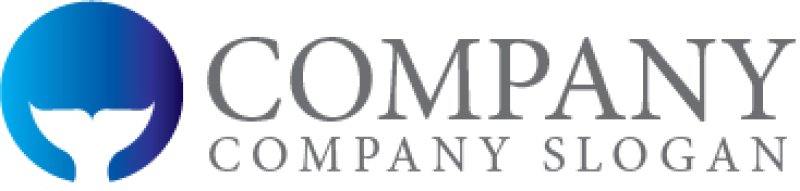 画像7: 輪・鯨・シッポ・グラデーション・ロゴ・マークデザイン520 (7)