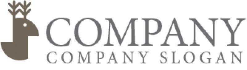 画像7: 鹿・S・ツノ・ロゴ・マークデザイン524 (7)