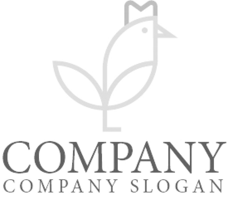 画像6: 鶏・葉・ロゴ・マークデザイン526 (6)