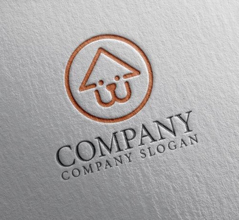 画像2: 犬・家・輪・ロゴ・マークデザイン529 (2)