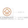 画像10: 犬・家・輪・ロゴ・マークデザイン529