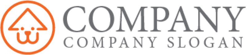 画像7: 犬・家・輪・ロゴ・マークデザイン529 (7)