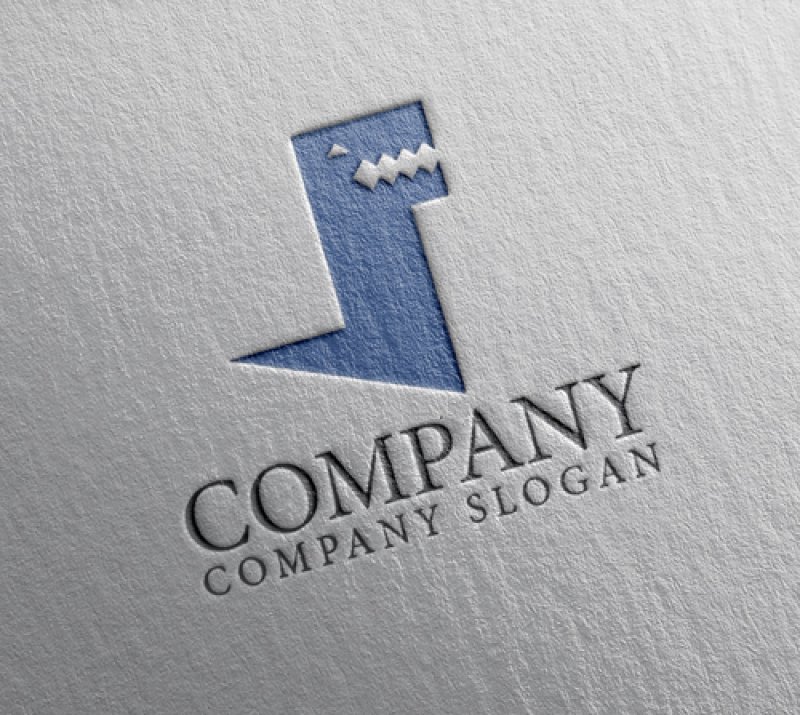 画像2: 恐竜・REX・J・アルファベット・ロゴ・マークデザイン530 (2)