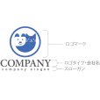 画像6: 犬・猫・輪・ロゴ・マークデザイン532