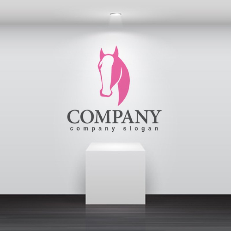 画像5: 馬・顔・ロゴ・マークデザイン539 (5)