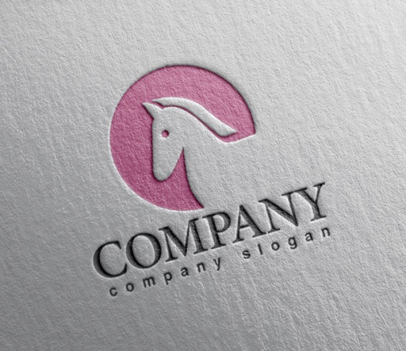 画像2: 馬・輪・ロゴ・マークデザイン540 (2)