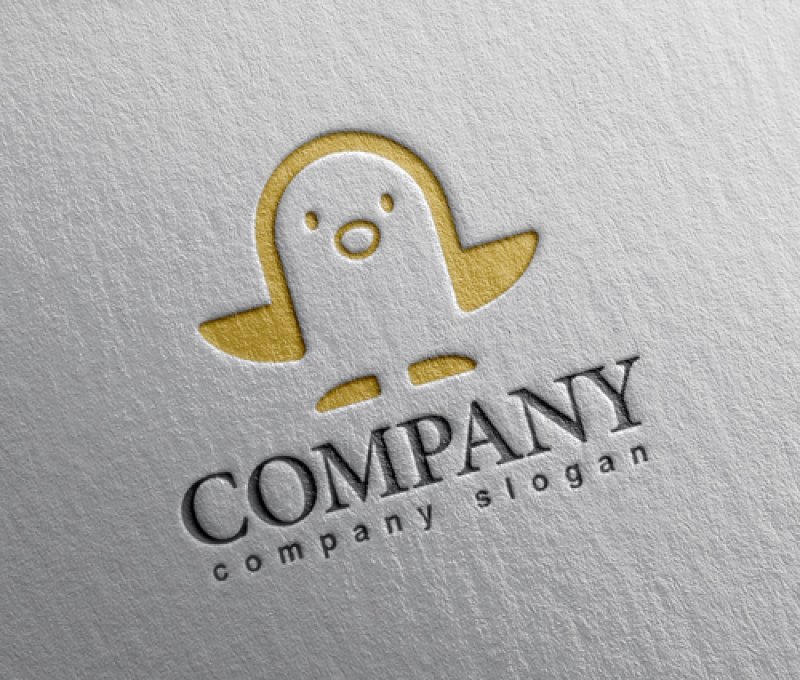画像2: ペンギン・鳥・ロゴ・マークデザイン543 (2)