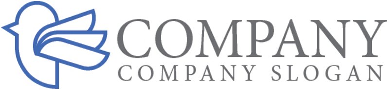 画像7: 鳥・羽・ハト・ロゴ・マークデザイン554 (7)