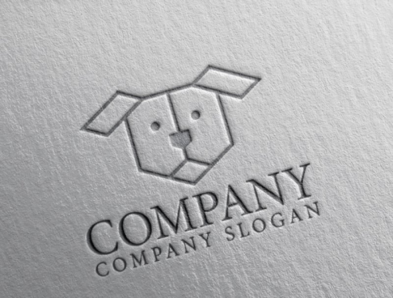 画像2: 犬・顔・ロゴ・マークデザイン556 (2)