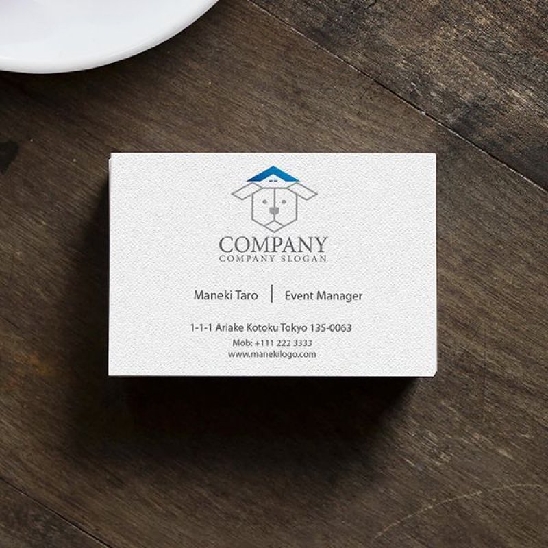 画像4: 犬・顔・ロゴ・マークデザイン556 (4)