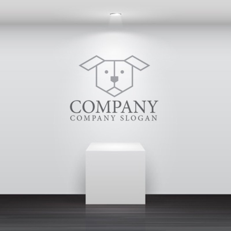 画像5: 犬・顔・ロゴ・マークデザイン556 (5)