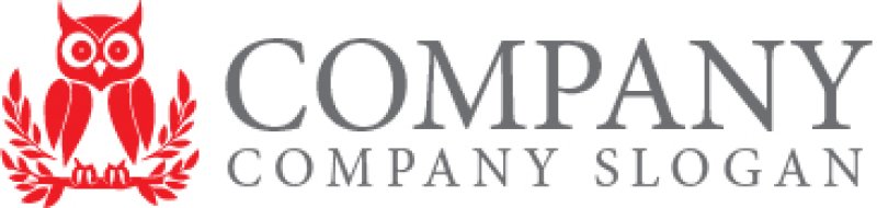 画像7: 鳥・フクロウ・月桂樹・ロゴ・マークデザイン559 (7)