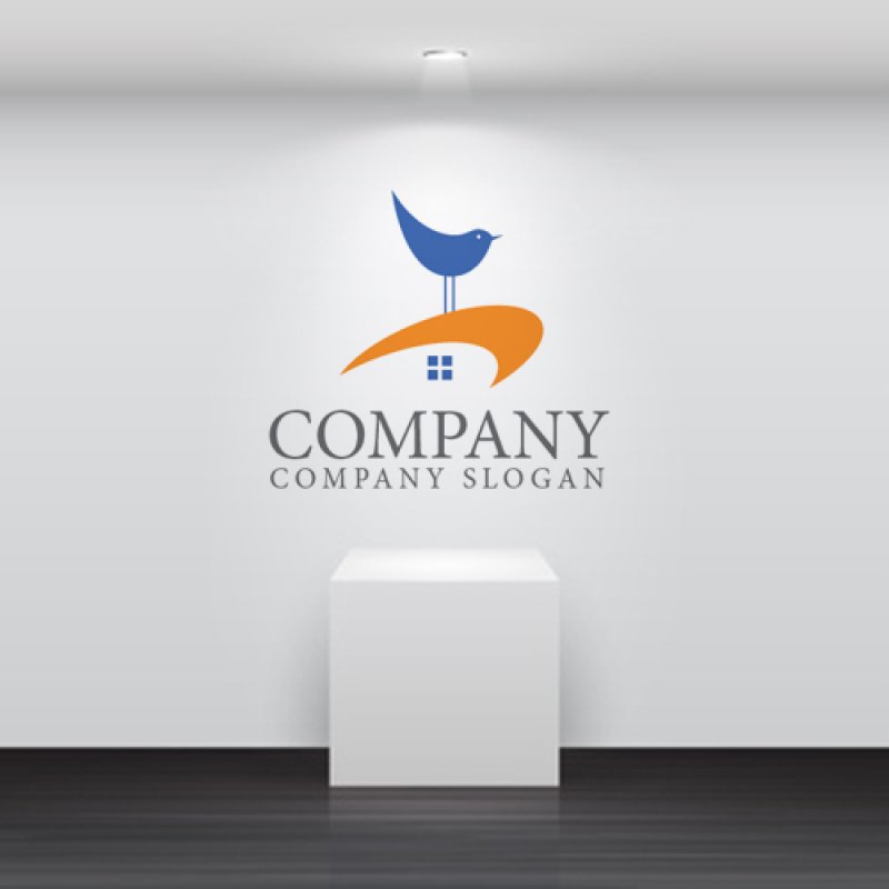 画像5: 鳥・家・つ・ロゴ・マークデザイン562 (5)