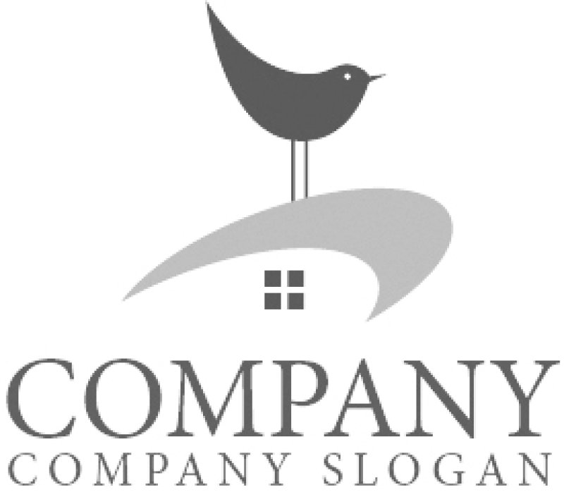 画像6: 鳥・家・つ・ロゴ・マークデザイン562 (6)