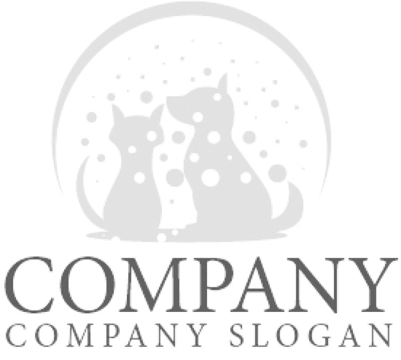 画像6: 犬・猫・輪・雪・こもれび・ロゴ・マークデザイン563 (6)